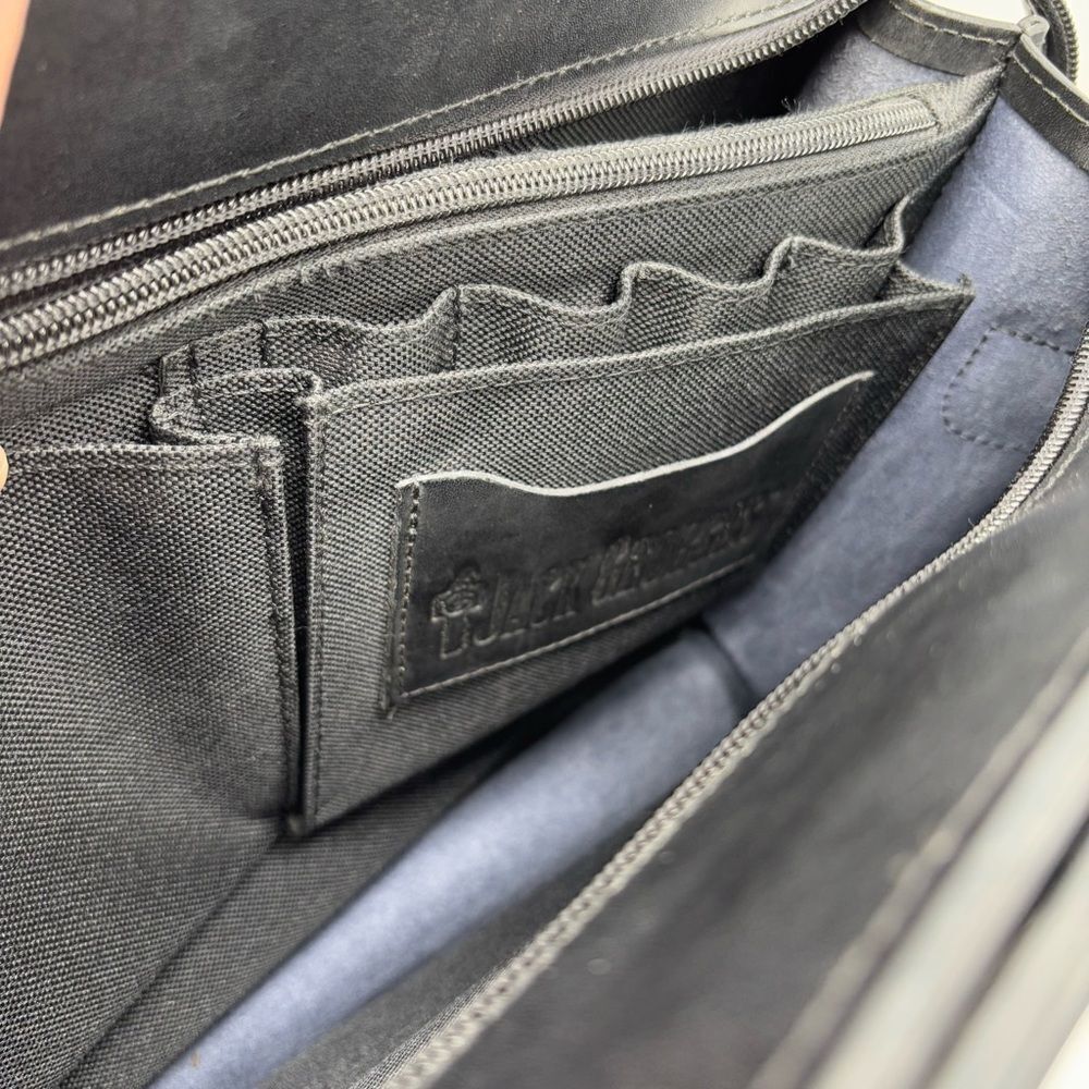 Jack Georges Elements Professional Leather Brief - Picture 10 of 11